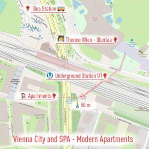 Vienna City and SPA - Modern Apartments next to Therme Wien & 15 Minutes to the City Center Vienna 